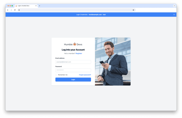 Client Login